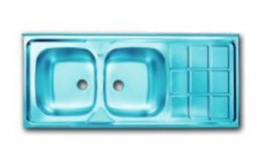 سینک روکار مدل آبی A12050-9CRB اخوان